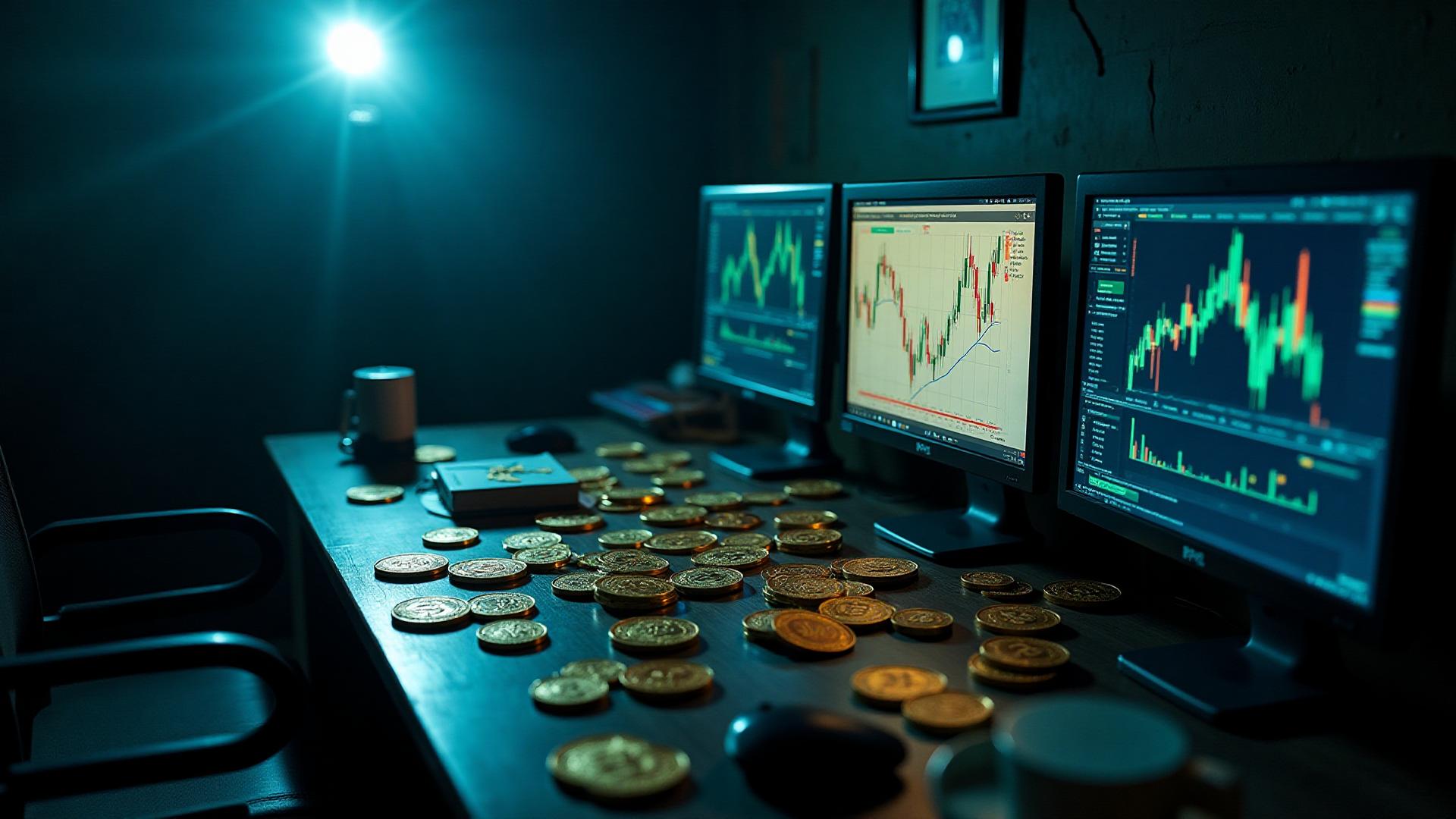 The Crypto Conspiracy case scene