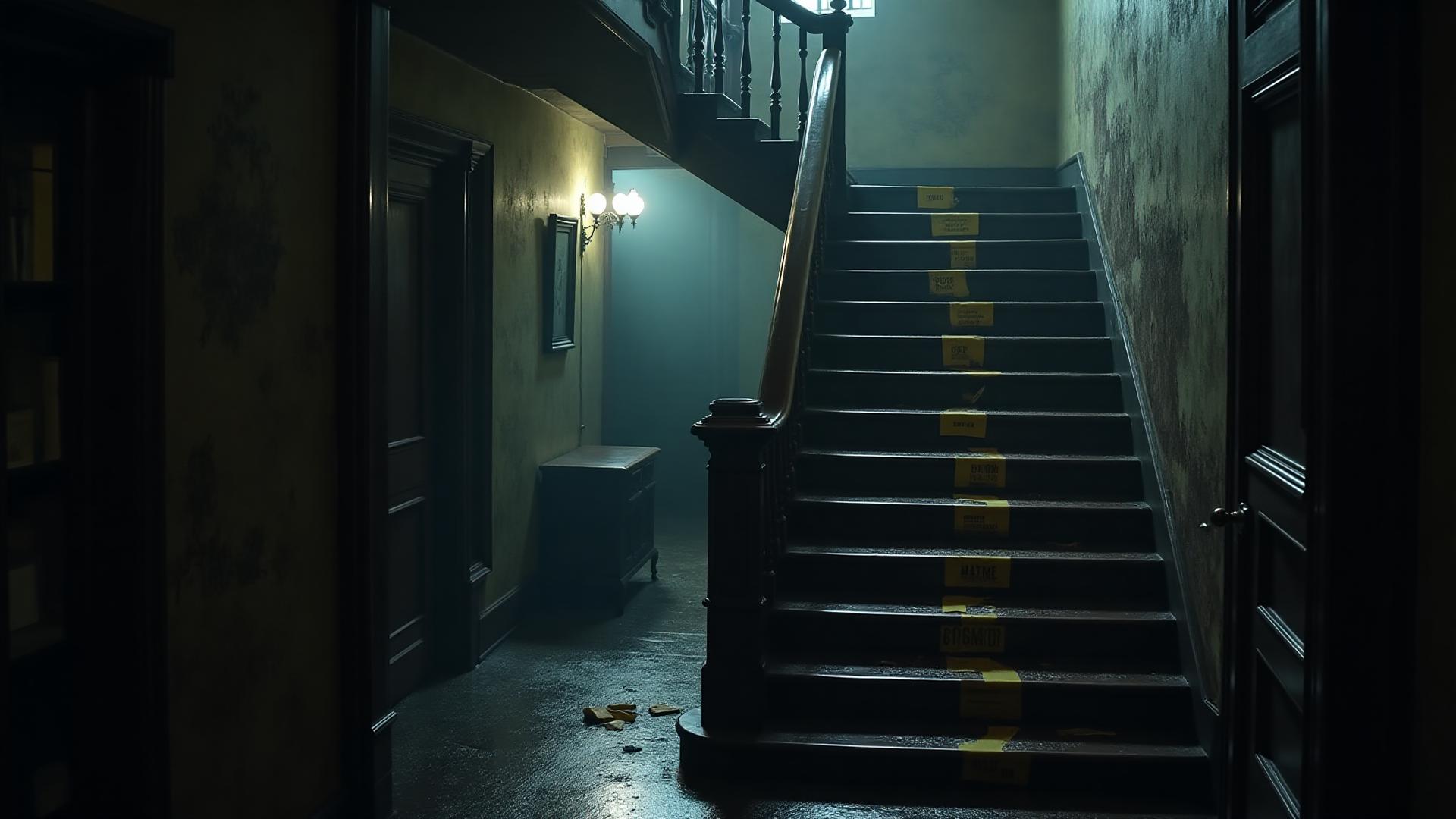 Stairs of Deceit case scene